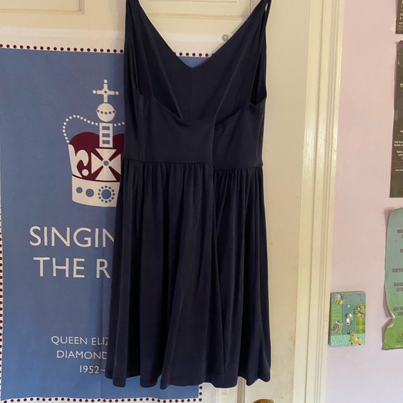 Basic navy Summer dress - Picture 2 of 3